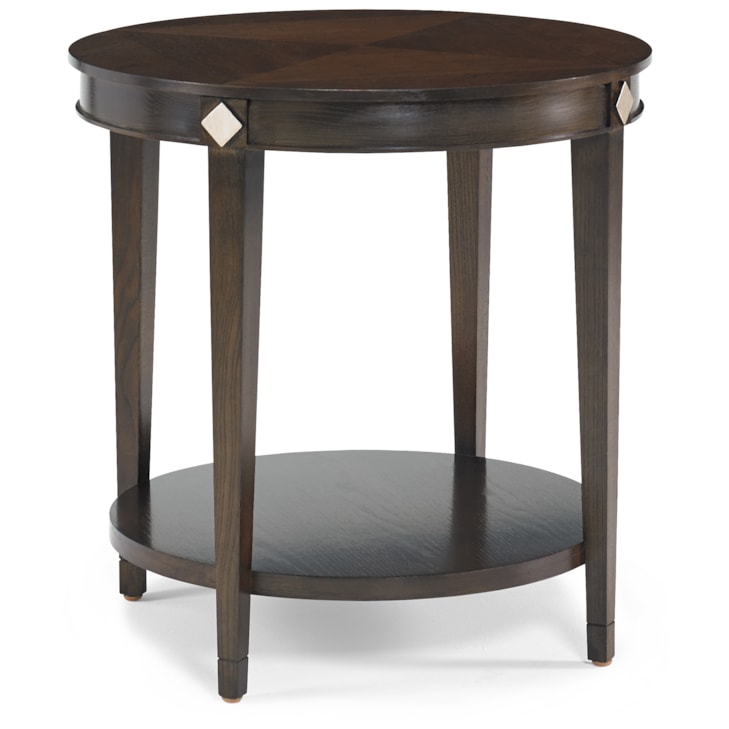 Sherrill Occasional NAPLES Round Lamp Table