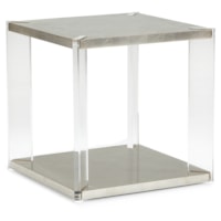 Contemporary Square End Table