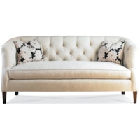 Transitional Sofa with Tufted Back