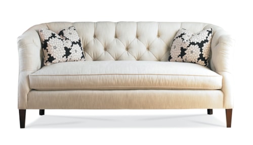Transitional Sofa with Tufted Back