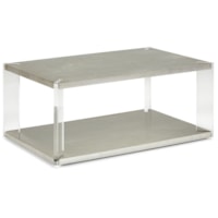 Contemporary Rectangular Cocktail Table