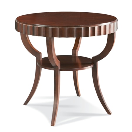 Round Lamp Table