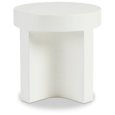 22" Rd. Pedestal End Table