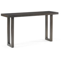 Transitional Window Console Table