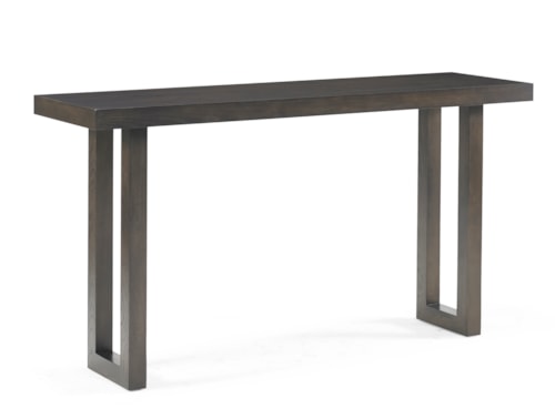 Transitional Window Console Table