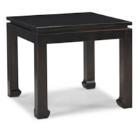 Contemporary Square Lamp Table