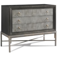 Mid-Century Modern 3-Drawer Accent Chest
