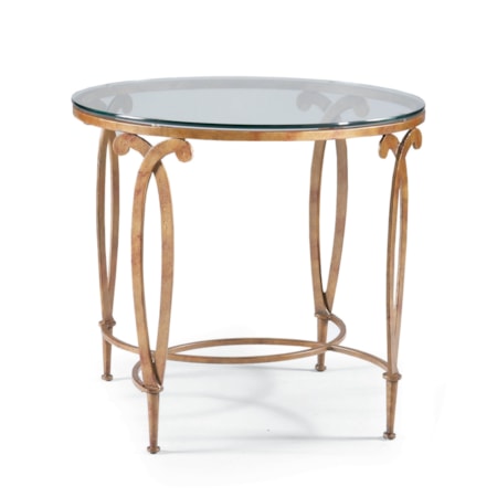 Round Lamp Table
