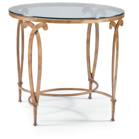 Round Lamp Table