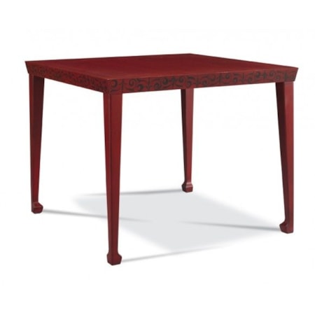 Console/Dining Table 30"H With Chow Leg