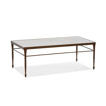 Antique Rectangular Cocktail Table