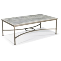 Cocktail Table with Onyx Stone Top