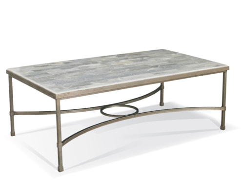 Cocktail Table with Onyx Stone Top