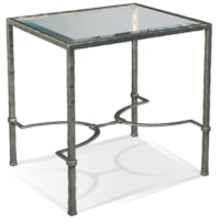 Contemporary Rectangular End Table