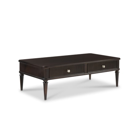 Rectangular 2-Drawer Cocktail Table