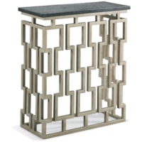 Console with Stone Top