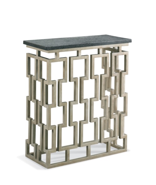 Console with Stone Top
