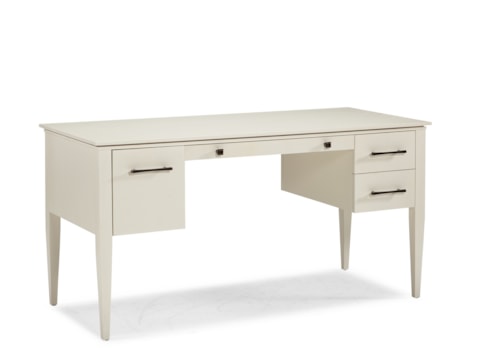 Transitional 4-Drawer Writing Desk