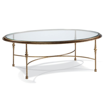Oval Cocktail Table