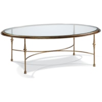 Oval Cocktail Table