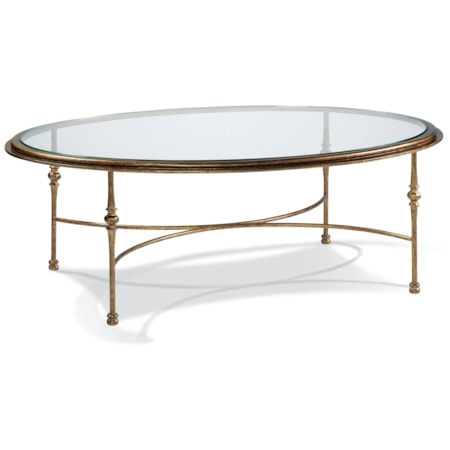 Oval Cocktail Table