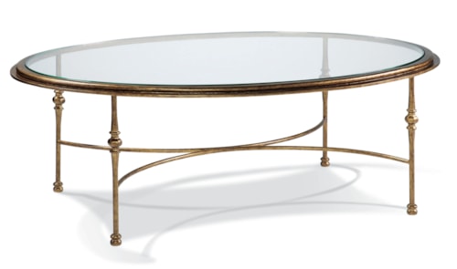 Oval Cocktail Table