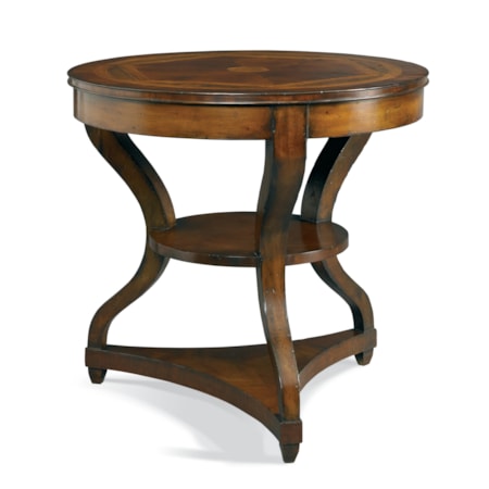 Round Lamp Table