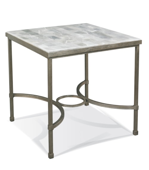 End Table with Onyx Stone Top