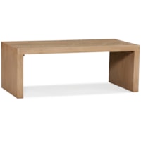 Transitional Rectangular Cocktail Table