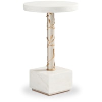 Contemporary Vine & Leaf Stone Spot Table