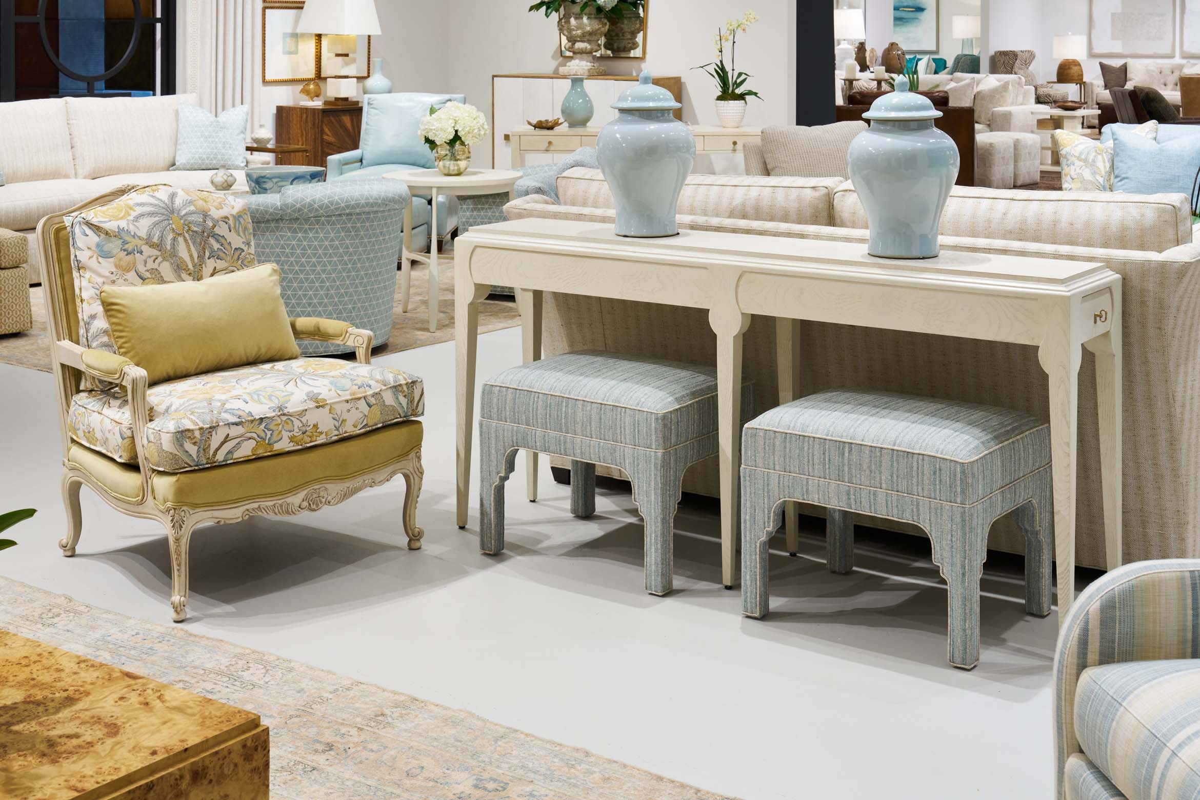 72" Wishbone Console Table