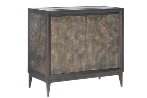 Traditional 2-Door Accent Cabinet