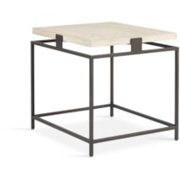 Contemporary Rectangular Lamp Table