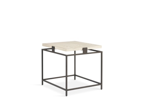 Contemporary Rectangular Lamp Table