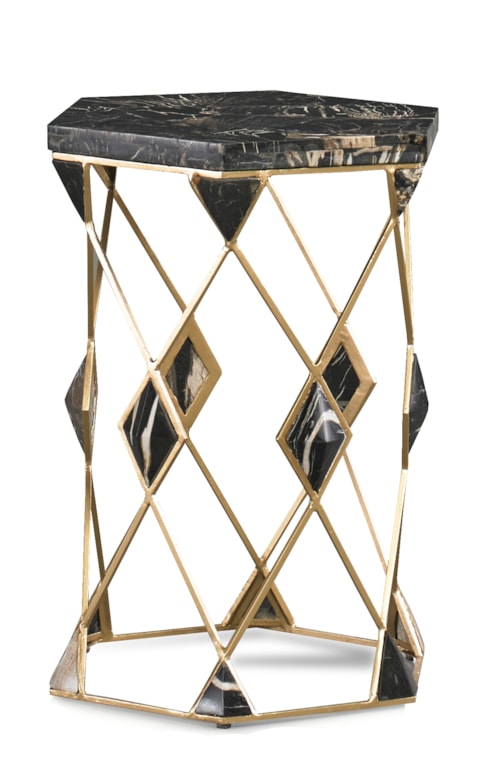 Contemporary Hexagonal Spot Table