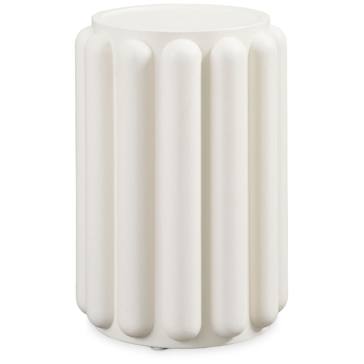 Sherrill Occasional VOYAGE MAISON Round Textured Pillar Accent Table