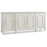 Transitional 4-Door Credenza