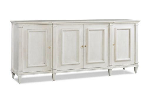 Transitional 4-Door Credenza