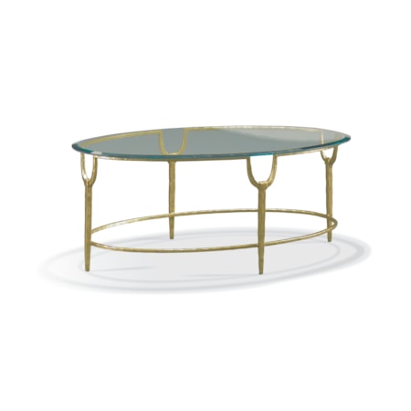Oval Cocktail Table