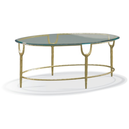 Oval Cocktail Table