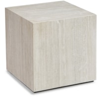Contemporary Bunching End Table Cube