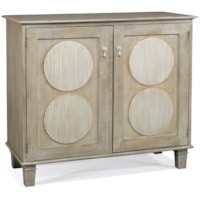 Transitional 2-Door Accent Cabinet