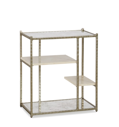 Contemporary 4-Tiered Accent Table