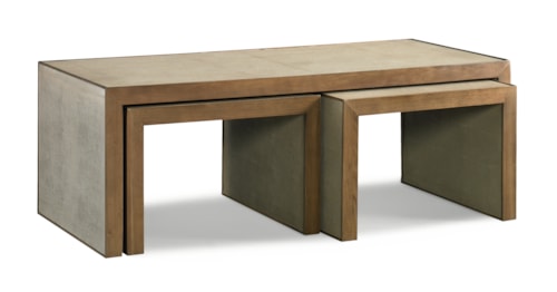 Contemporary Bunching Cocktail Table