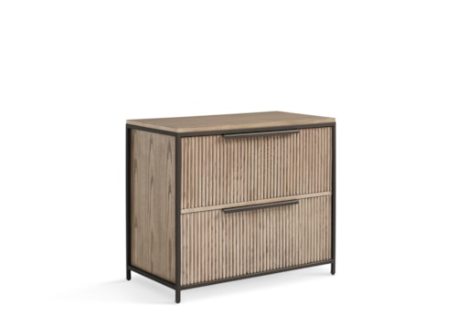 Contemporary 2-Drawer Lateral Bunching File Cabinet