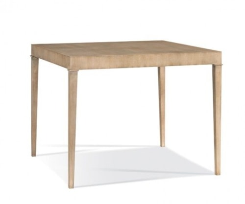 Console/Dining Table 30"H With Square Top Tapered Leg