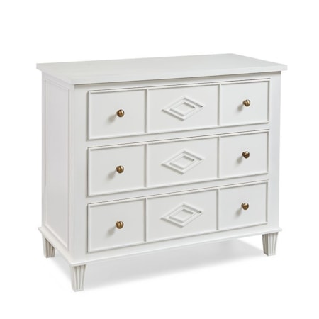 3-Drawer Bedroom Chest