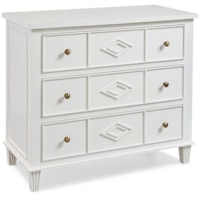 Transitional 3-Drawer Bedroom Chest