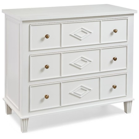 3-Drawer Bedroom Chest