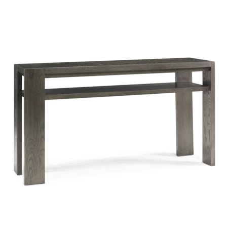 Rectangular 1-Shelf Sofa Table
